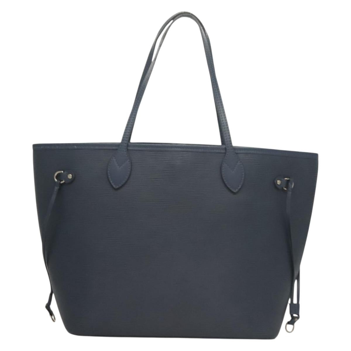 Louis Vuitton Neverfull Tote Epi Leather, BLUE, LEATHER, Tote bag