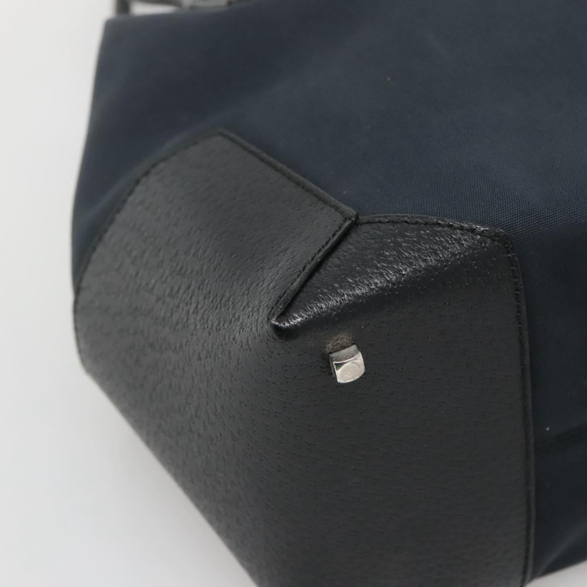 Salvatore Ferragamo Vintage Handbag Nylon, BLACK, NYLON, Handbag