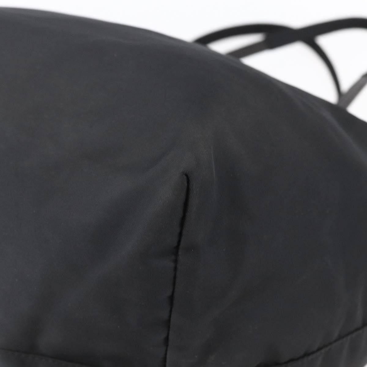 Prada Vintage Tote Nylon, BLACK, NYLON, Tote bag