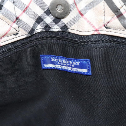 Burberry Nova Check Tote canvas check pattern, BLACK, CANVAS, Tote bag