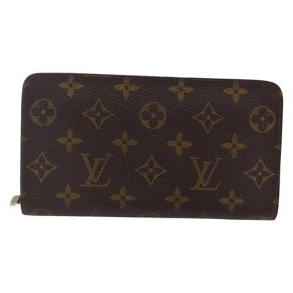 Louis Vuitton Zippy wallet Canvas, BROWN, CANVAS, Wallets