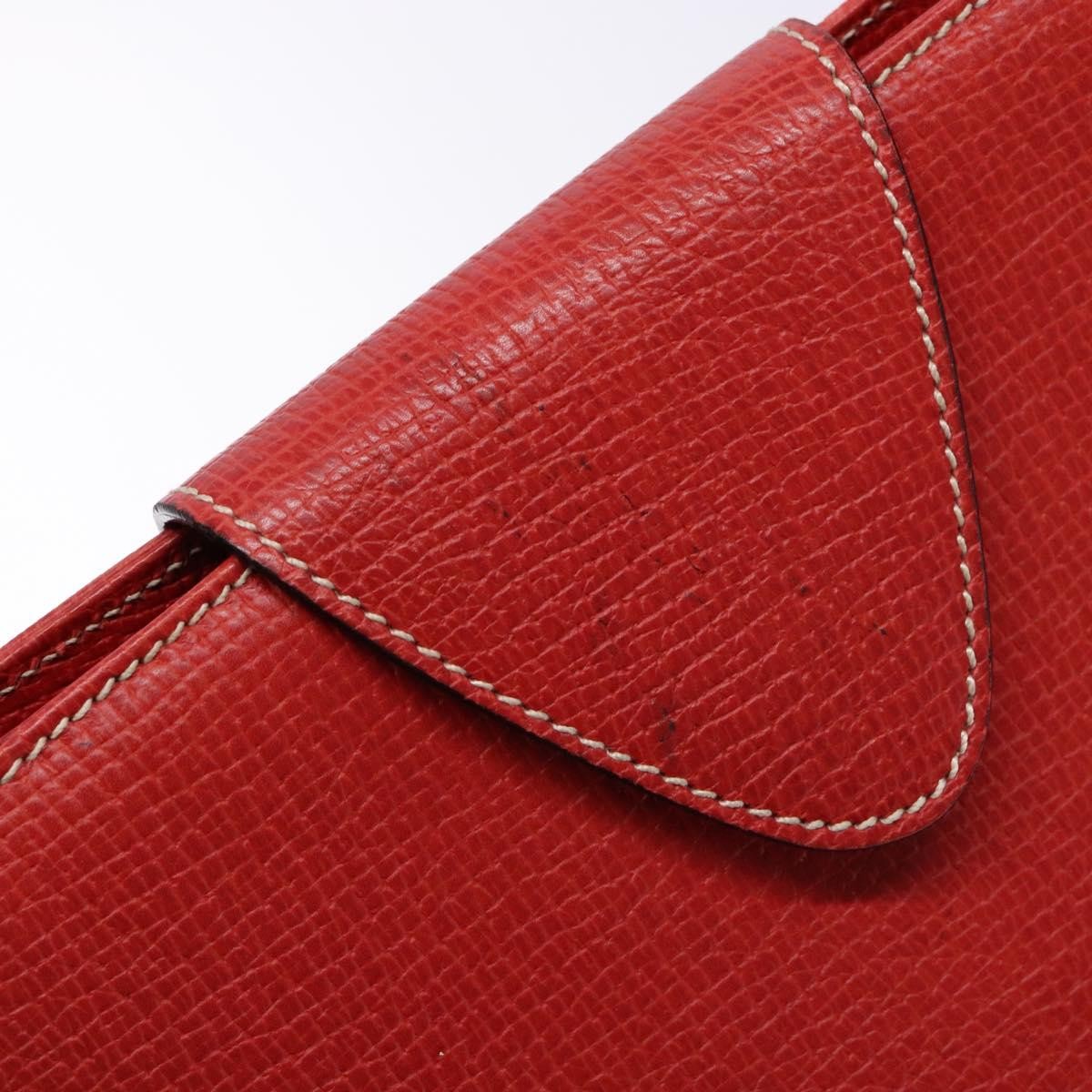 Loewe Vintage Shoulder Bag Leather, RED, LEATHER, Shoulder bag