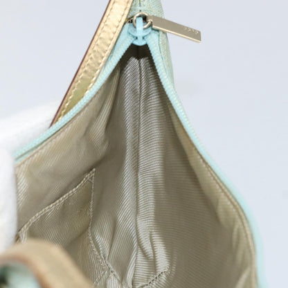 Gucci Vintage Pochette Shoulder Bag GG Canvas, BLUE, CANVAS, Shoulder bag