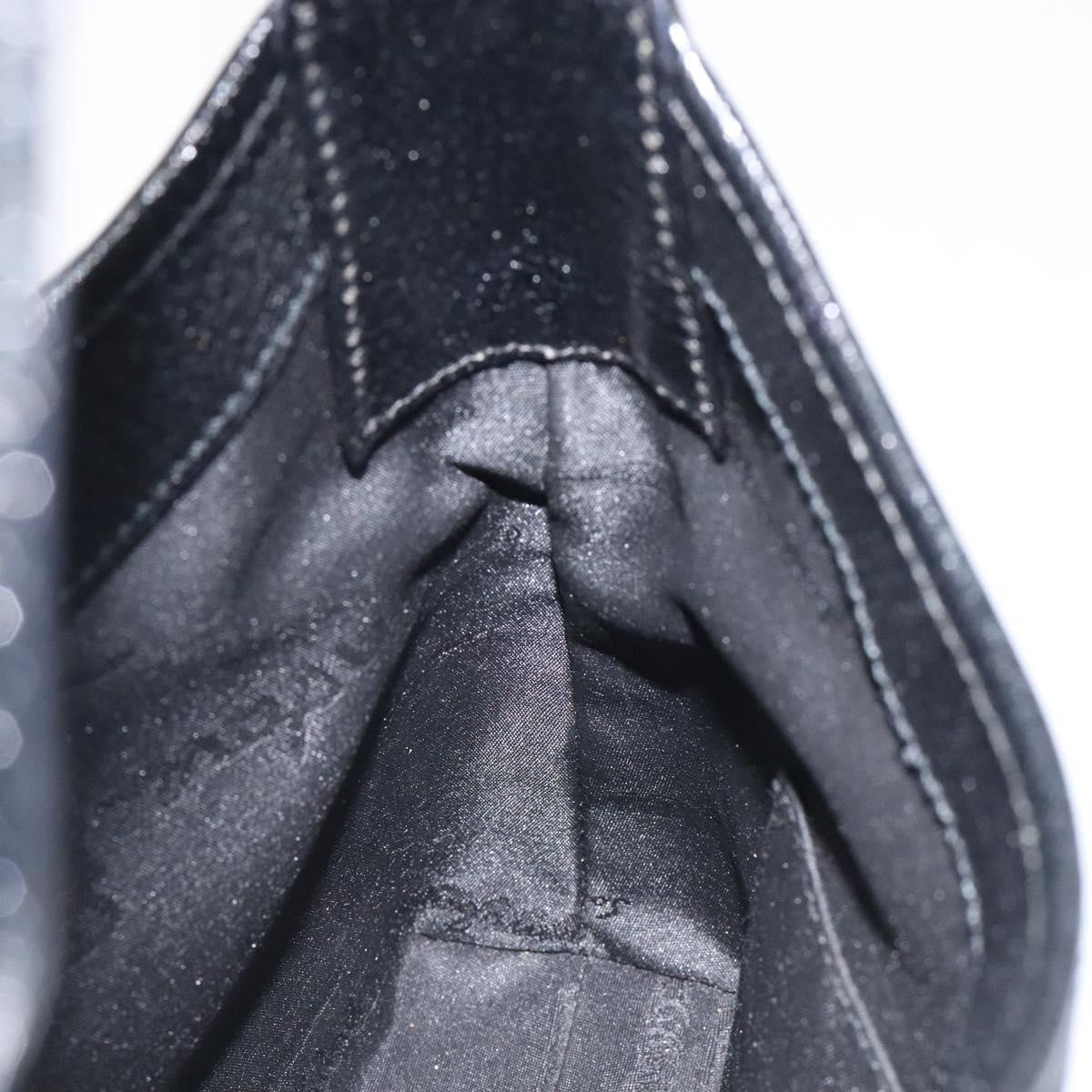 Salvatore Ferragamo Vintage Shoulder Bag Canvas, NAVY, CANVAS, Shoulder bag