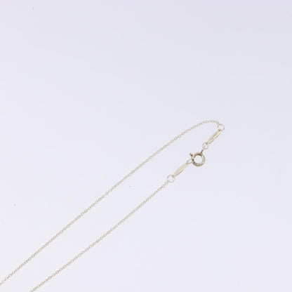 Tiffany & Co. Elsa Peretti Open Heart Pendant Necklace Sterling Silver, SILVER, SILVER, Necklace