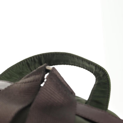 Prada Double Front Pocket Backpack Tessuto, KHAKI, NYLON, Backpack