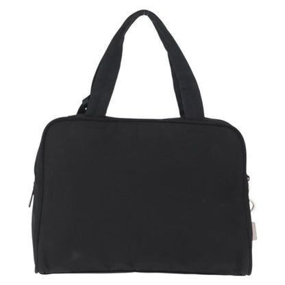 Prada Bowling Shoulder Bag Tessuto, BLACK, NYLON, Shoulder bag