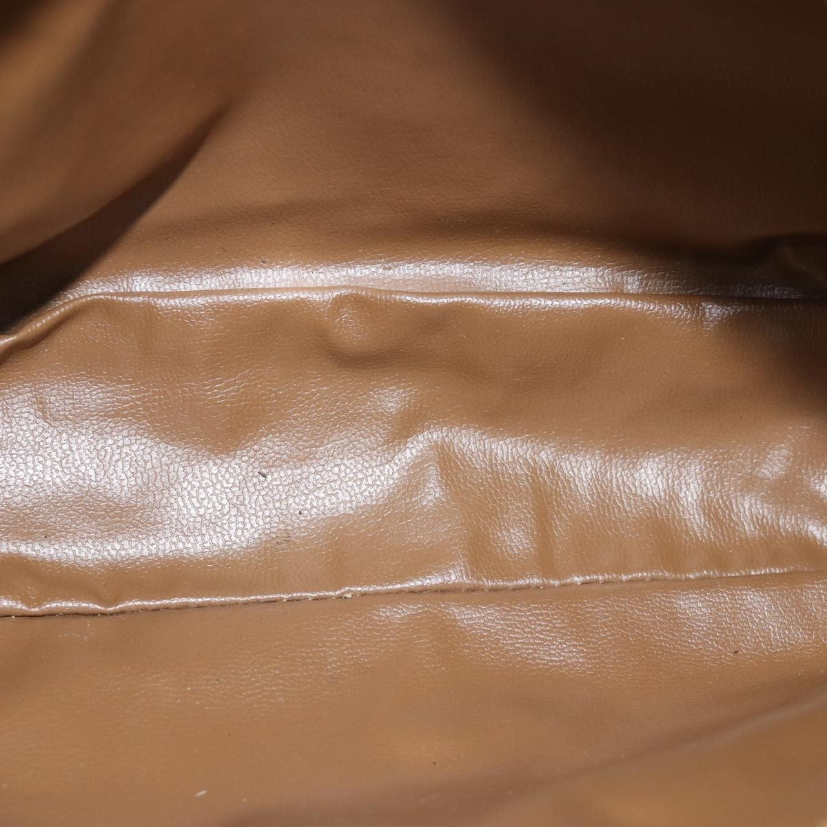 Celine Macadam Shoulder Bag Canvas, BEIGE, CANVAS, Shoulder bag