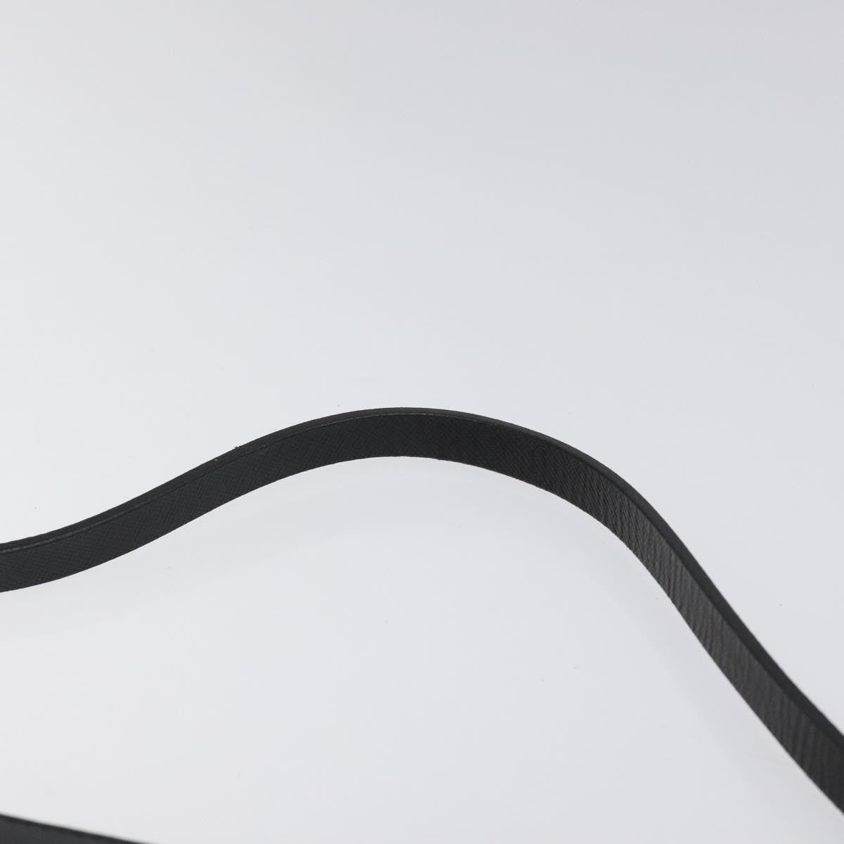 Salvatore Ferragamo Gancini Pouch Leather, BLACK, LEATHER, Clutche & pouche