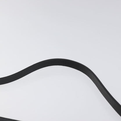 Salvatore Ferragamo Gancini Pouch Leather, BLACK, LEATHER, Clutche & pouche