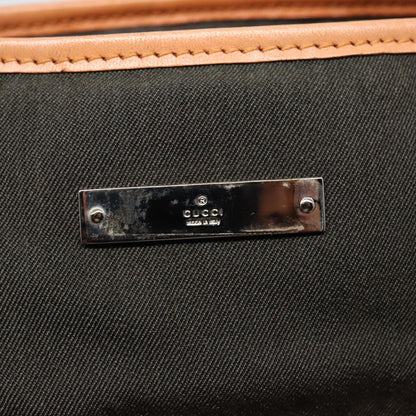 Gucci Vintage tote Canvas, KHAKI, CANVAS, Tote bag