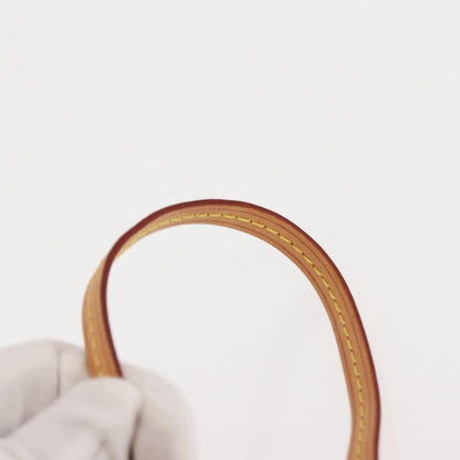 Louis Vuitton Neverfull Pochette Damier, WHITE, CANVAS, Clutche & pouche