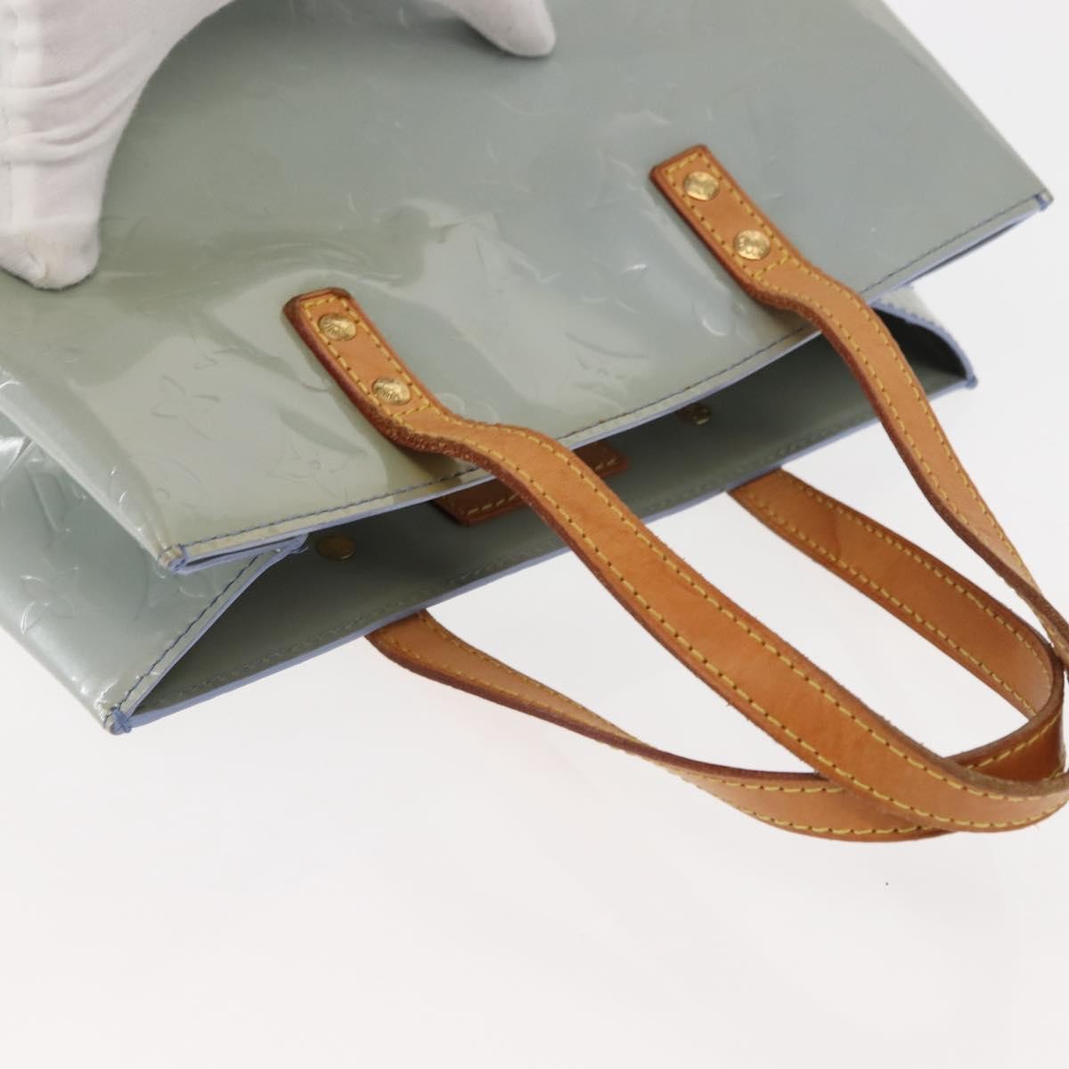 Louis Vuitton Reade Handbag Monogram Vernis, PURPLE, PATENT_LEATHER, Handbag