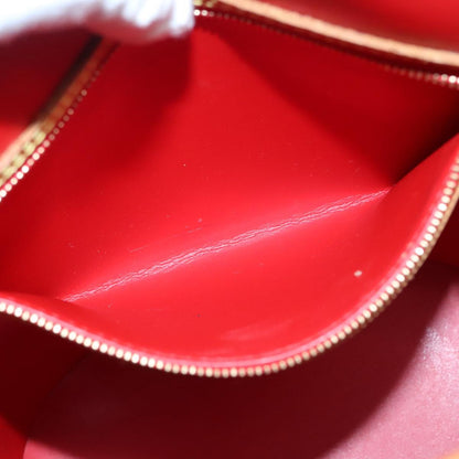 Louis Vuitton Bucket Bag Monogram Vernis, RED, PATENT_LEATHER, Handbag