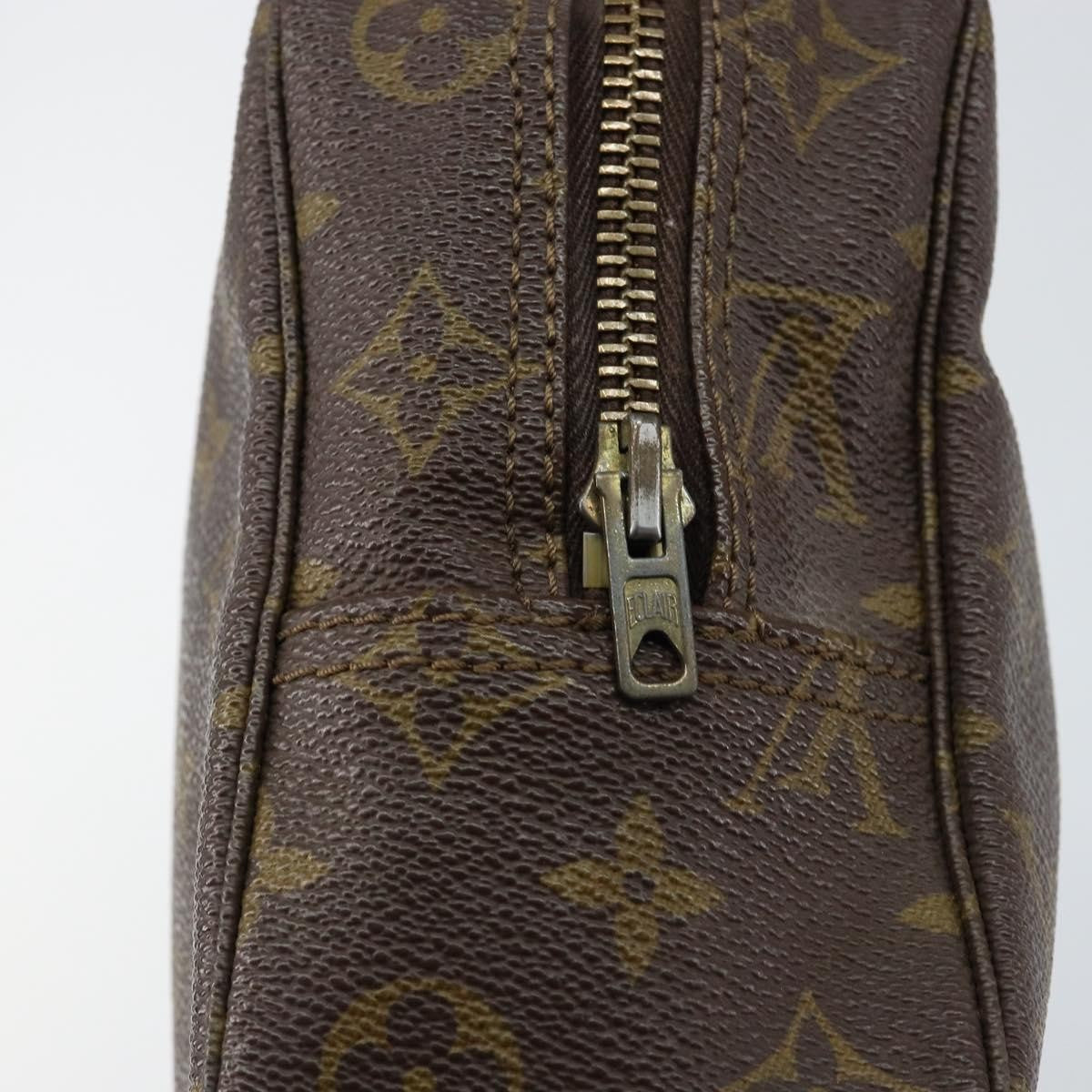 Louis Vuitton Trousse Toilette Monogram Canvas, BROWN, CANVAS, Clutche & pouche