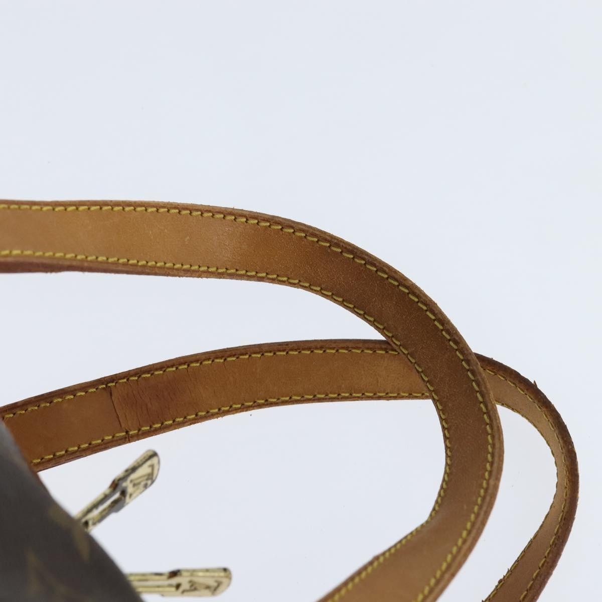 Louis Vuitton Sac Souple Handbag Monogram Canvas, BROWN, CANVAS, Travel bag