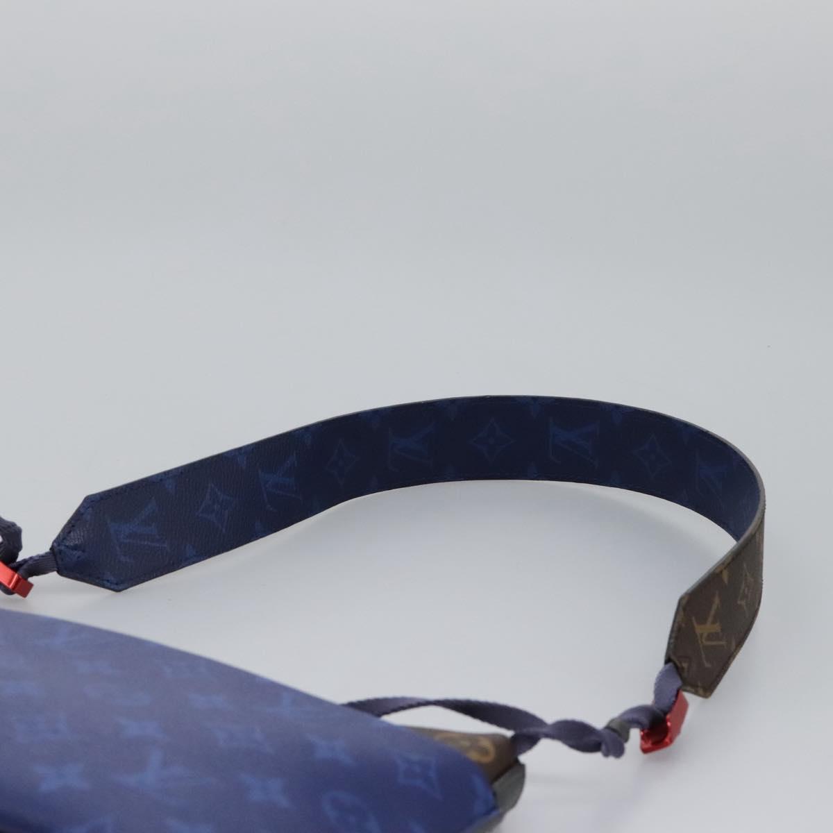 Louis Vuitton Outdoor Pouch Limited Edition Monogram Pacific Canvas, BLUE, CANVAS, Clutche & pouche