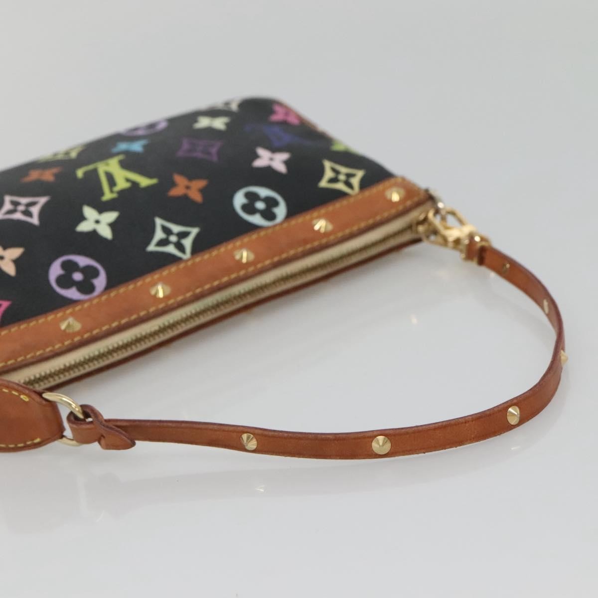 Louis Vuitton Pochette Accessoires Monogram Multicolor, MULTICOLOUR, CANVAS, Clutche & pouche