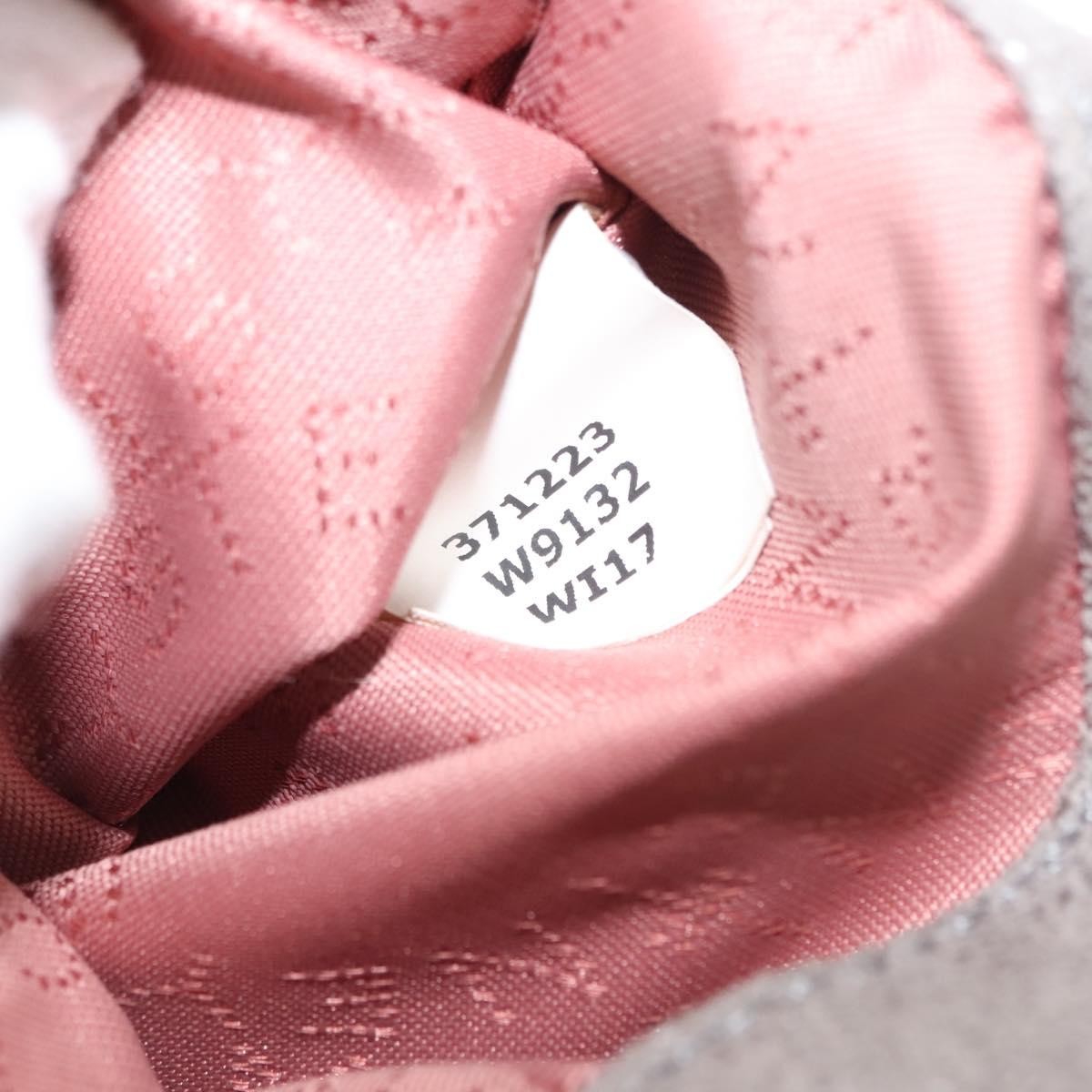 Stella McCartney Falabella Fold Over Crossbody Bag Suede, GRAY, SUEDE, Crossbody bag