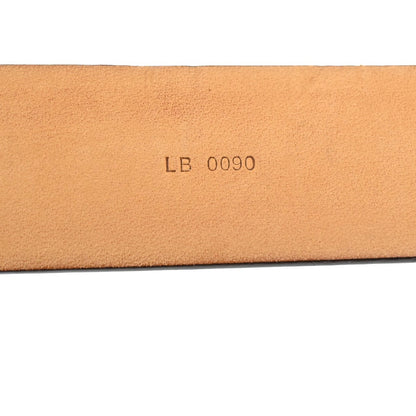 Louis Vuitton Ceinture Carre Belt Monogram Canvas, BROWN, CANVAS, Belts