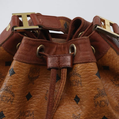 MCM Visetos Shoulder bag Canvas, BROWN, CANVAS, Shoulder bag