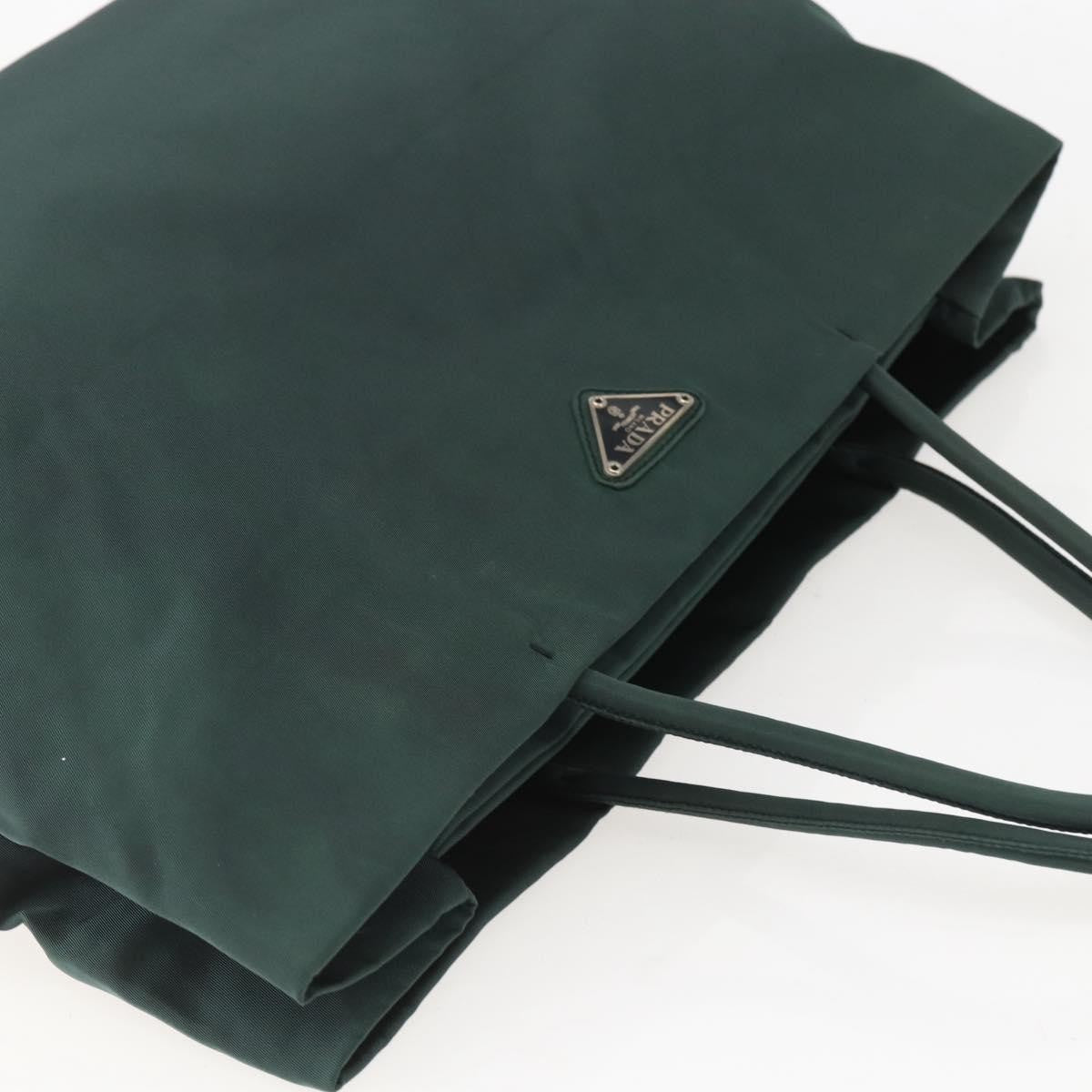 Prada Vintage Tote Tessuto, KHAKI, NYLON, Tote bag