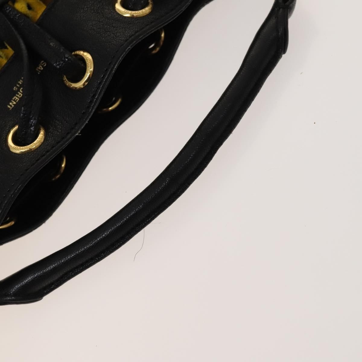 Saint Laurent Fringe Emmanuelle Bucket Bag Leather, MULTICOLOUR, LEATHER, Handbag