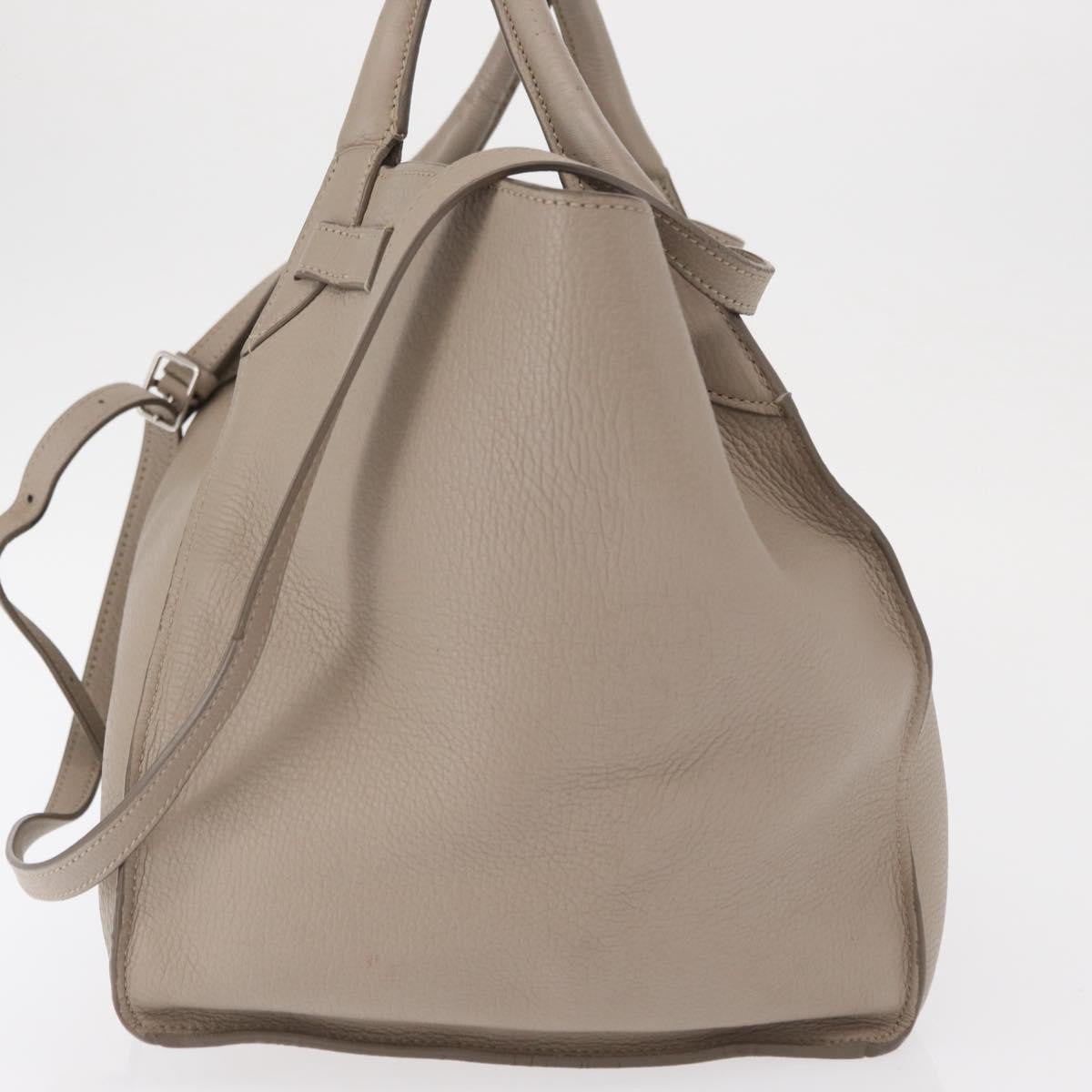 Celine Big Bag Grained Calfskin, BEIGE, LEATHER, Handbag