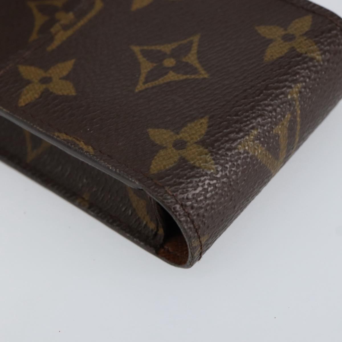 Louis Vuitton Etui Cigarette Case Monogram canvas, BROWN, CANVAS, Toiletry Case