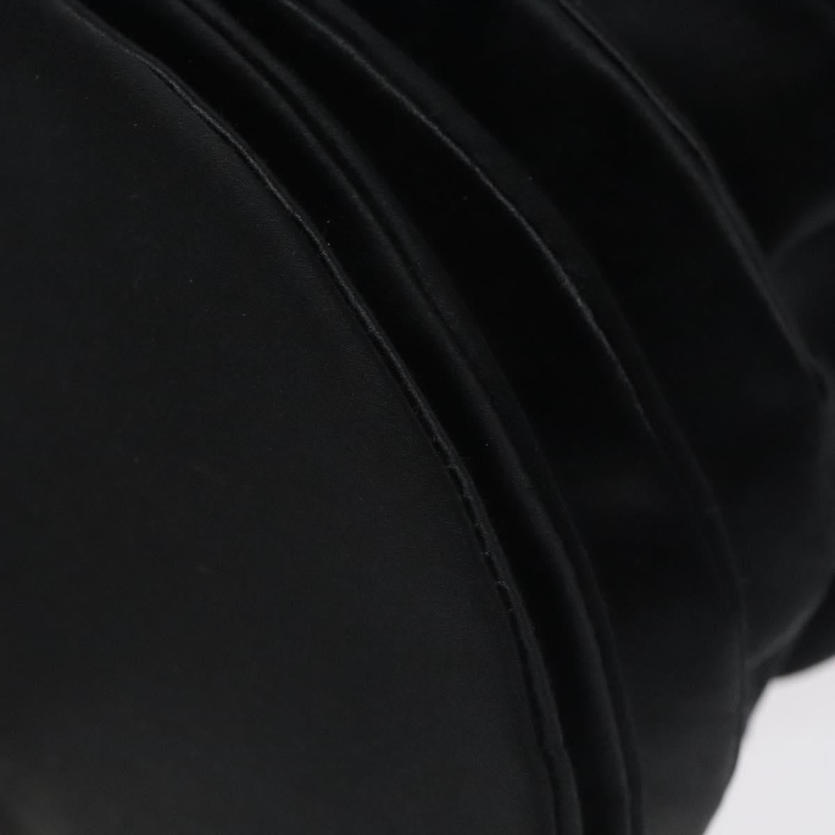 Fendi Vintage shoulderbag Satin, BLACK, SATIN, Shoulder bag