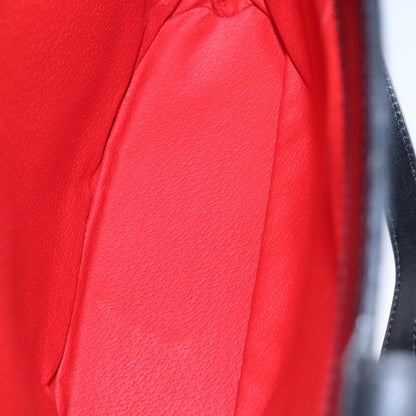 Celine Shoulder Bag Suede and leather, BLACK, SUEDE, Shoulder bag