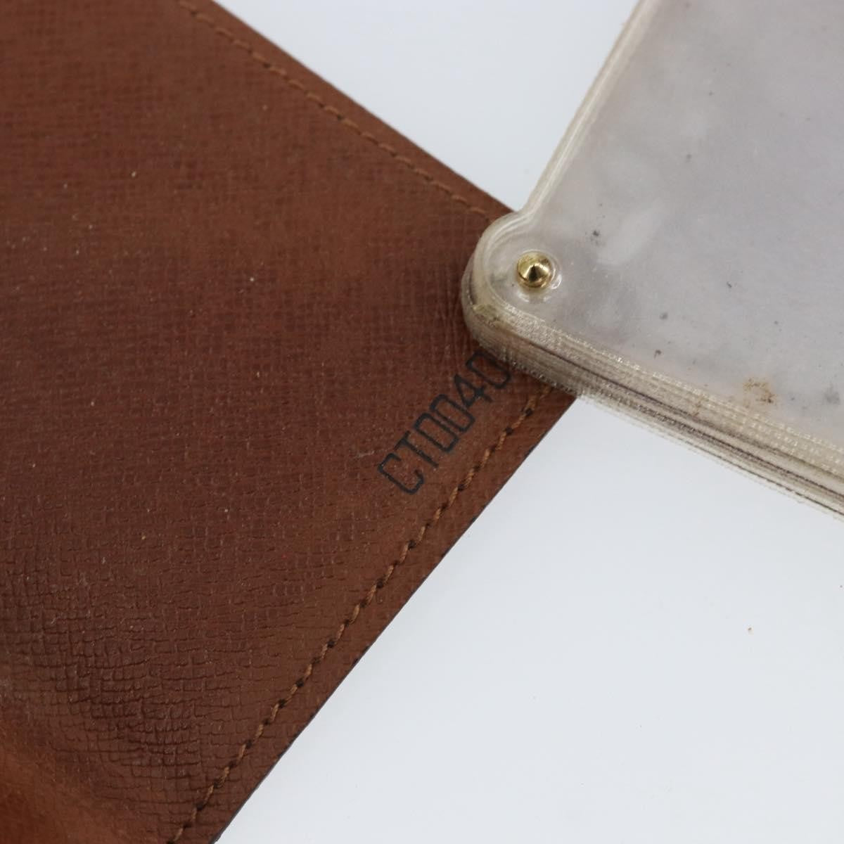 Louis Vuitton Porte Cartes Pression Card Case Monogram Canvas, BROWN, CANVAS, Card Holders