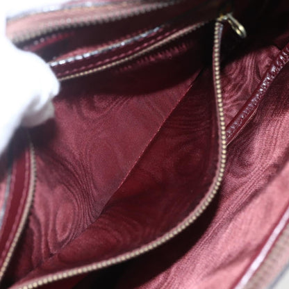 cartier Must de Cartier Shoulder Bag Leather, BURGUNDY, LEATHER, Shoulder bag