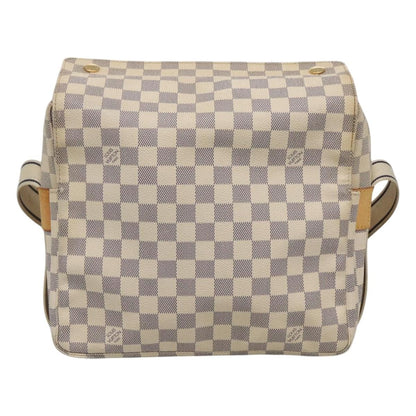 Louis Vuitton Naviglio Handbag Damier, WHITE, CANVAS, Shoulder bag