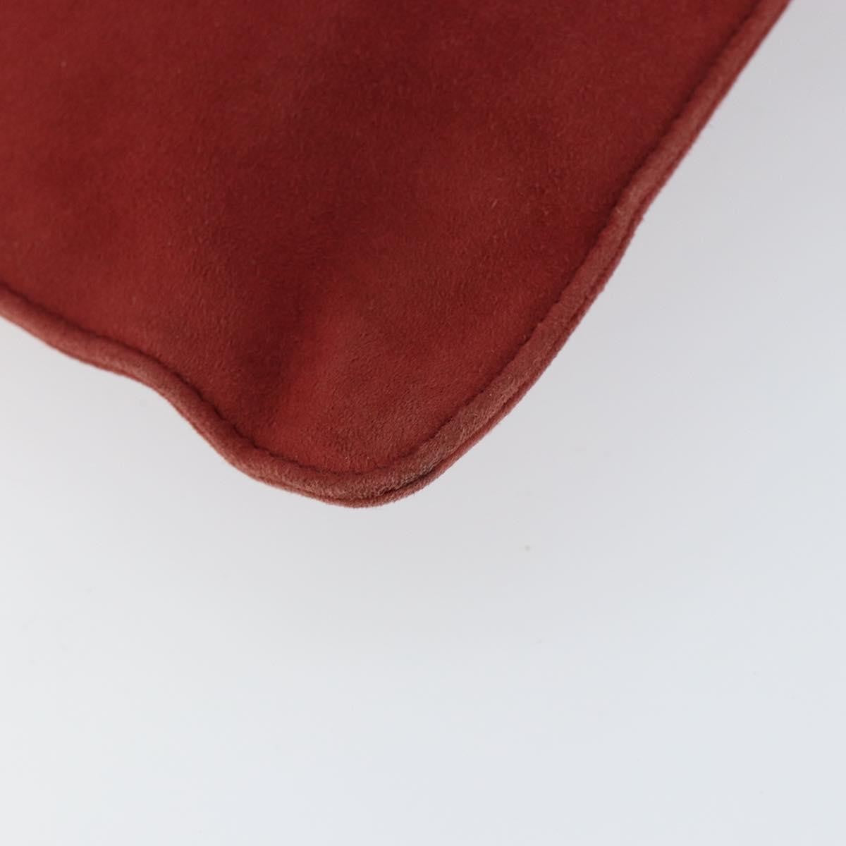 Loewe Anagram Tote Suede, RED, SUEDE, Tote bag