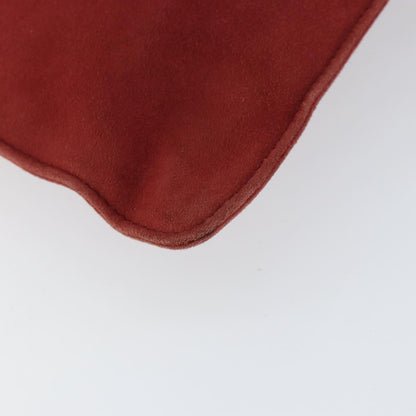 Loewe Anagram Tote Suede, RED, SUEDE, Tote bag