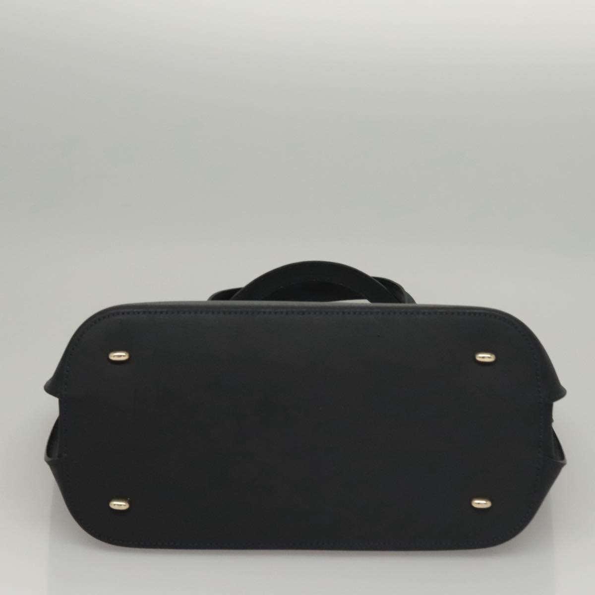 Celine Handbag Leather, NAVY, LEATHER, Handbag