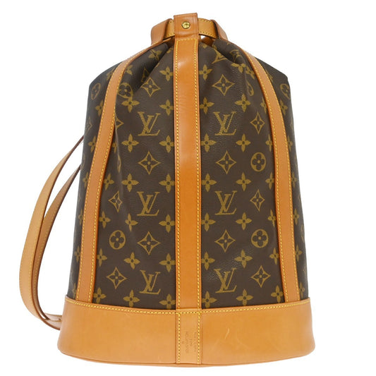 Louis Vuitton Randonnee Backpack Monogram Canvas, Brown, Canvas, Backpack
