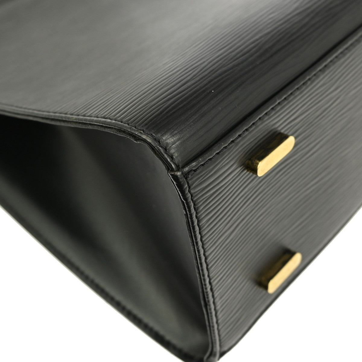 Louis Vuitton Figari Handbag Epi Leather, BLACK, LEATHER, Handbag