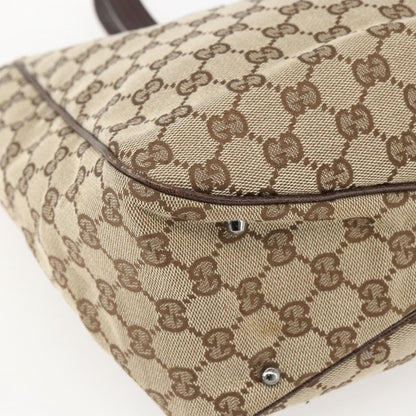 Gucci Vintage Open Tote GG Canvas, BEIGE, CANVAS, Tote bag