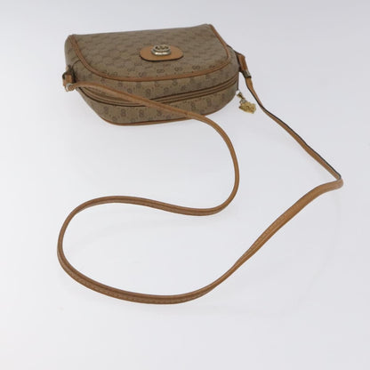 Gucci Micro GG supreme shoulder bag GG canvas, BEIGE, PVC, Shoulder bag