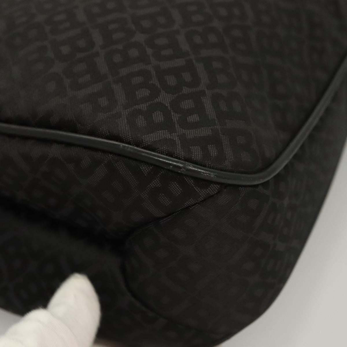 Bally Vintage Shoulder Bag Nylon, BLACK, NYLON, Shoulder bag