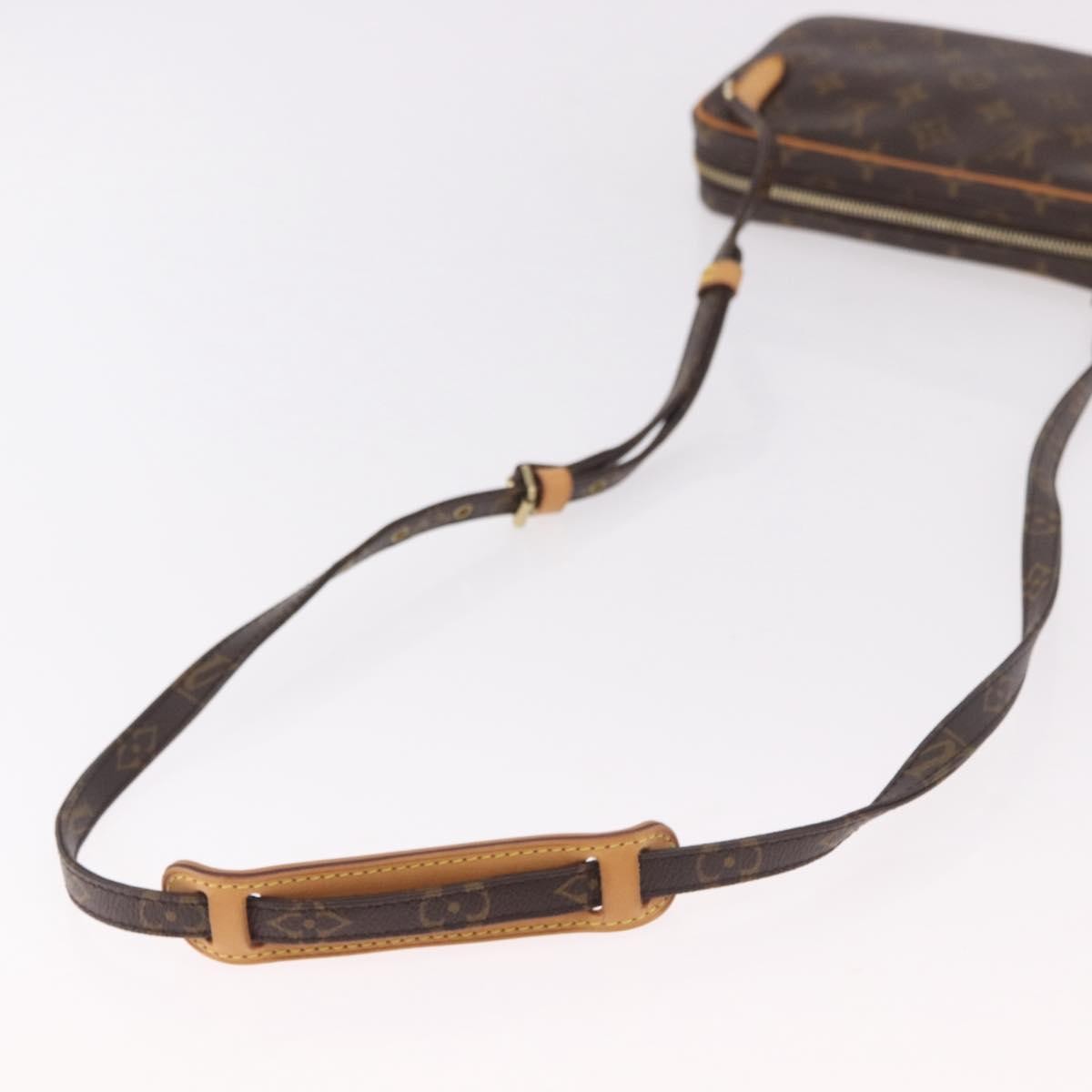 Louis Vuitton Pochette Marly Bandouliere Bag Monogram Canvas, Brown, Canvas, Clutch