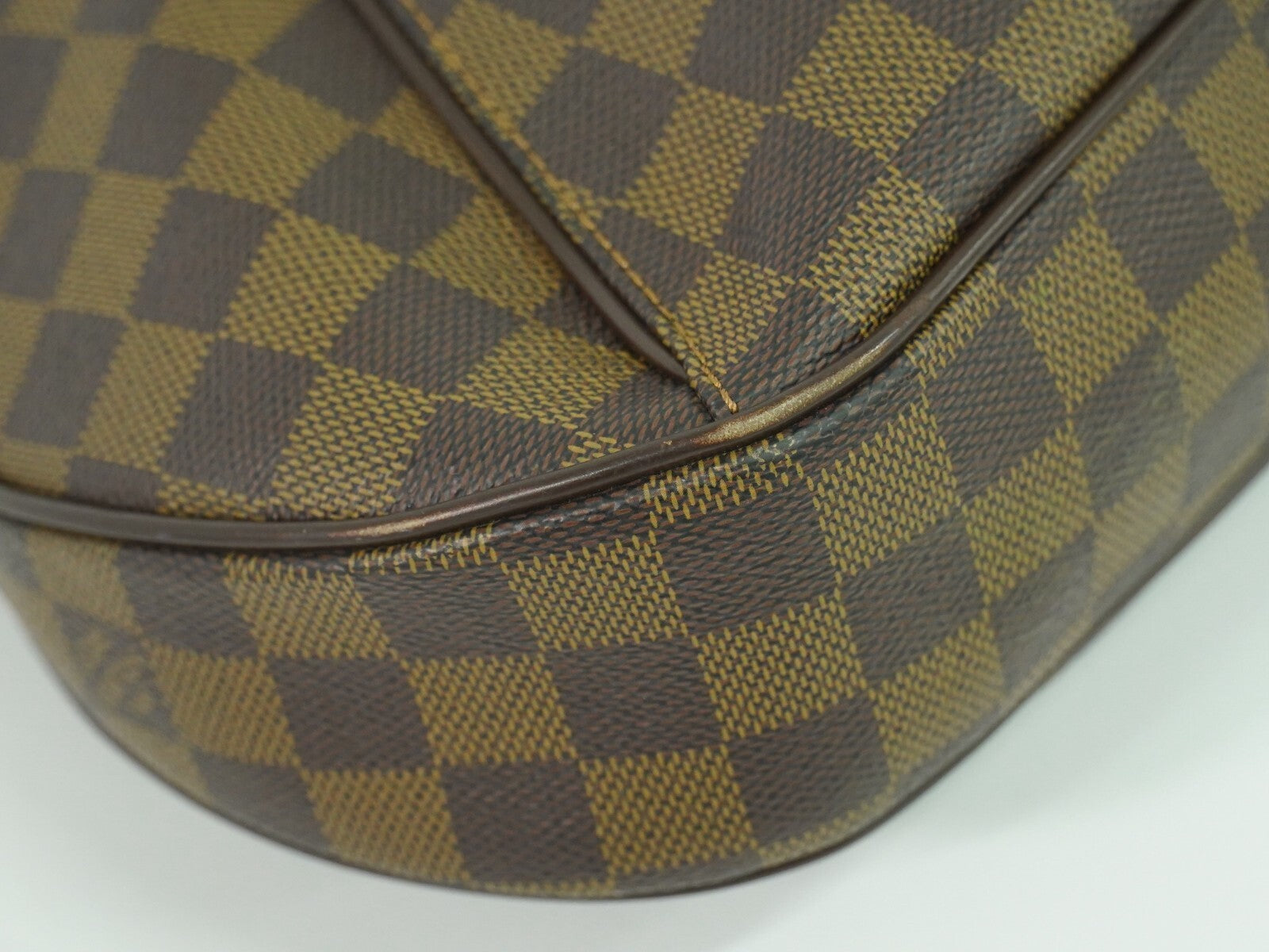 Louis Vuitton Thames Handbag Damier, BROWN, CANVAS, Handbag