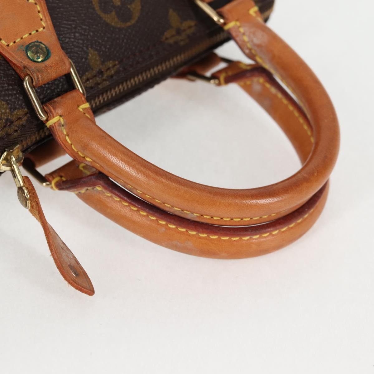 Louis Vuitton Speedy Mini HL Handbag Monogram Canvas, BROWN, CANVAS, Handbag