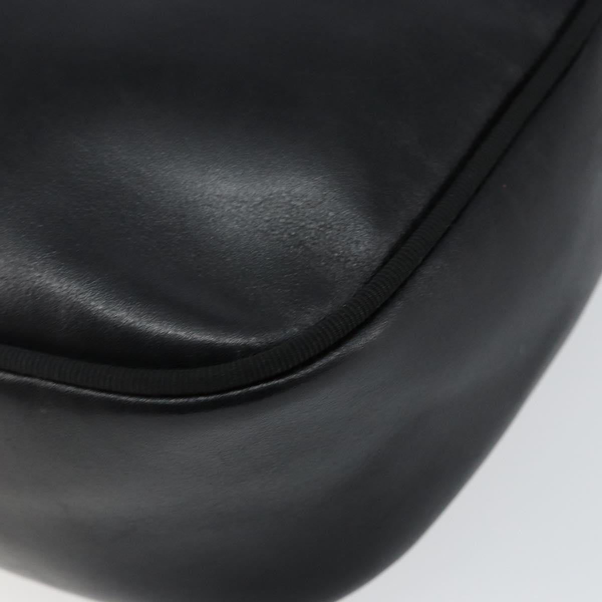 Salvatore Ferragamo Vala Shoulder Bag Leather, BLACK, LEATHER, Shoulder bag