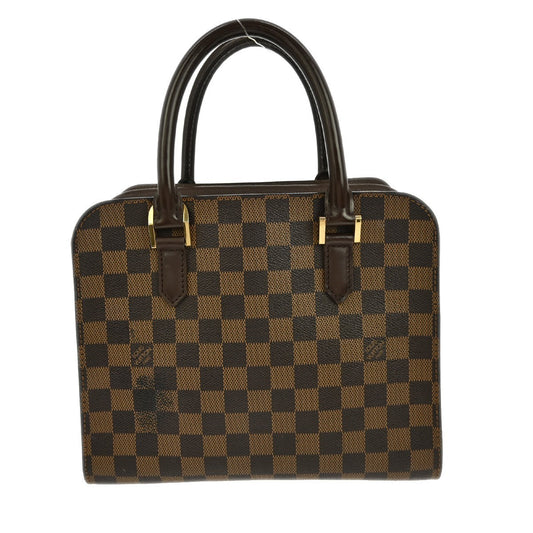 Louis Vuitton Brera Handbag Damier, BROWN, CANVAS, Handbag