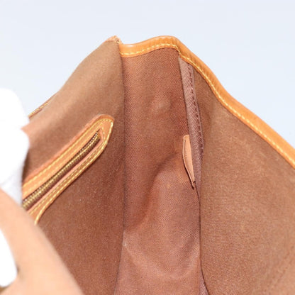 Louis Vuitton Sac Gibeciere Messenger Bag Monogram Canvas, BROWN, CANVAS, Shoulder bag