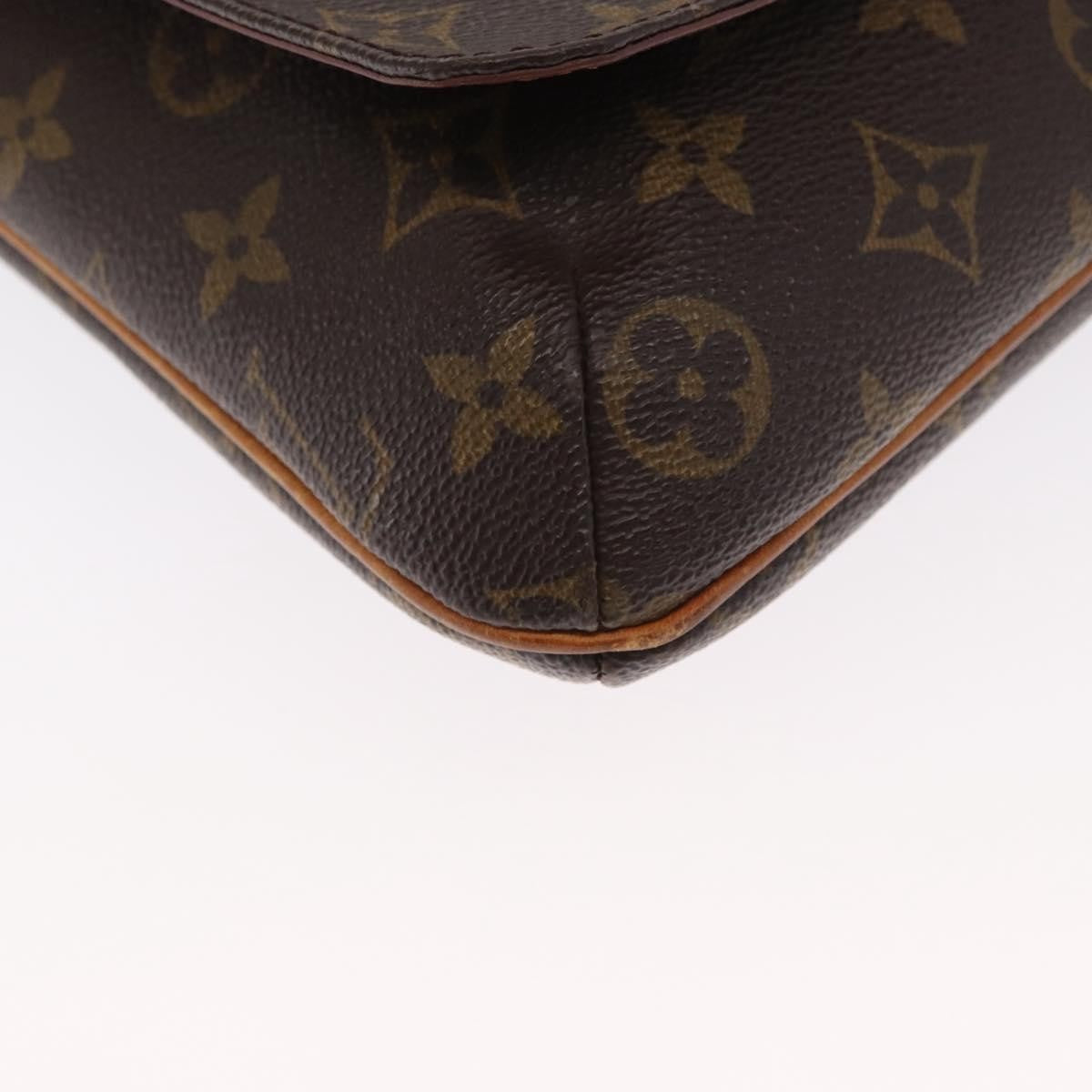 Louis Vuitton Musette Salsa Handbag Monogram Canvas, BROWN, CANVAS, Shoulder bag
