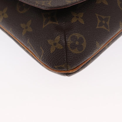 Louis Vuitton Musette Salsa Handbag Monogram Canvas, BROWN, CANVAS, Shoulder bag